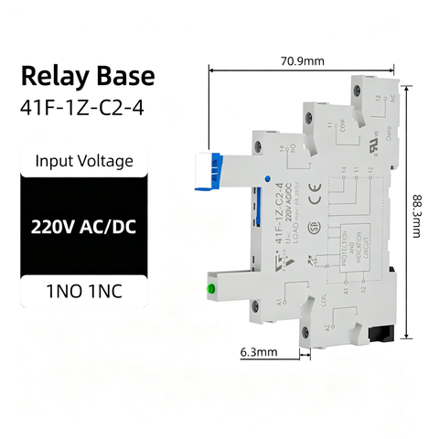 6mm slim relay high sensitivity Miniature Electromagnetic Relay 24V Coil DC/AC; Signal for PLC; HF41F/24-ZS 1NO 1NC 6Amp SPDT with Jumper, Separator, Din Rail Relay 24V