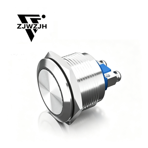 16mm momentary push button switch screw contact pins one normally open