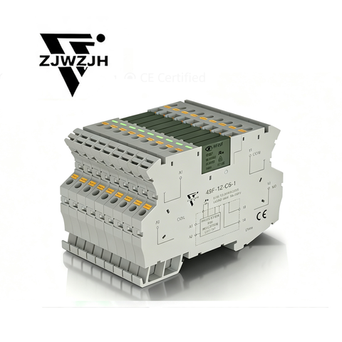Ultra thin intermediate relay Hongfa HF49F thin chip end APAN3124 DC 24VDC