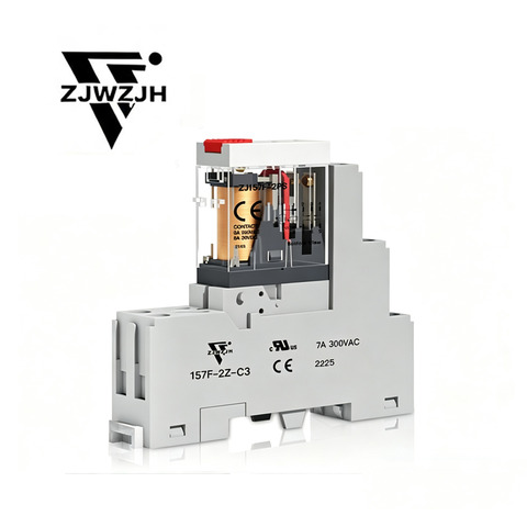 Intermediate Electromagnetic Relay 24V220V AC/DC Small 5-pin 8-pin Replacement 157F/RJ1S/RK2S