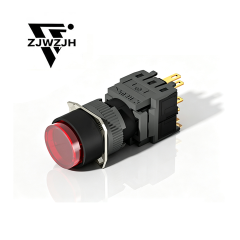 16mm Push Button Switch round head Momentary/Latching F16