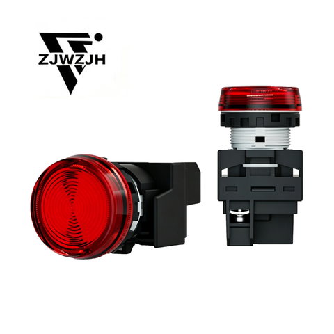 22mm LED Power Indicator, LED Pilot Signal Light Panel Indicator