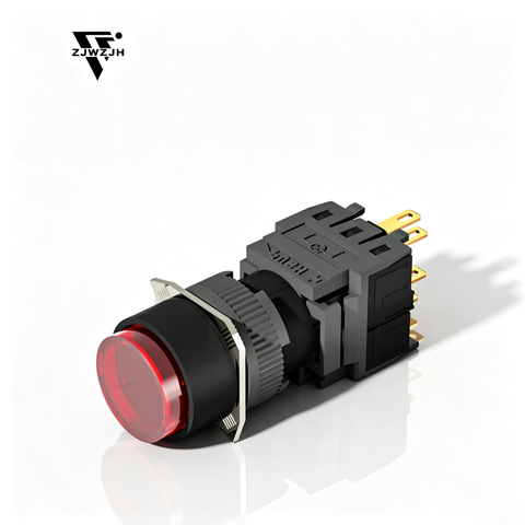 16mm Push Button Switch round head Momentary/Latching F16