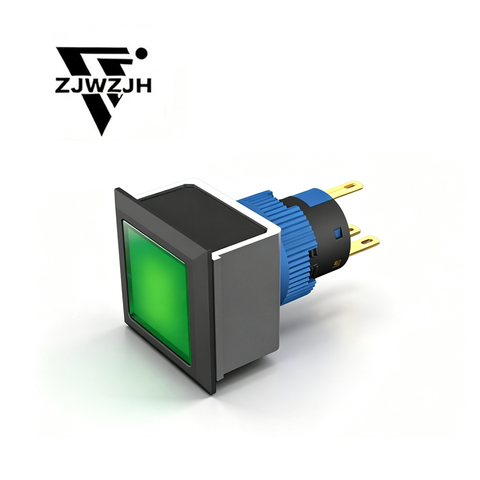 Plastic push button switch