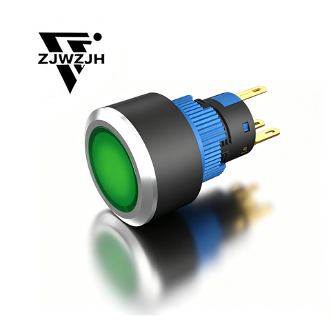 16/22mm  K16-G push button switch Round Cap Switch ip65 momentary/latching power reset switch
