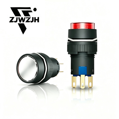 16mm push button switch K16