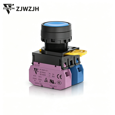 22mm push button switch momentary/latching