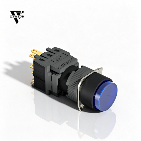 16mm Push Button Switch round head Momentary/Latching F16