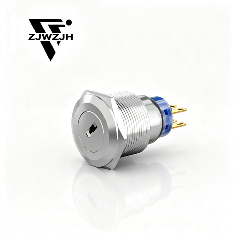 16/19/22mm metal key switch