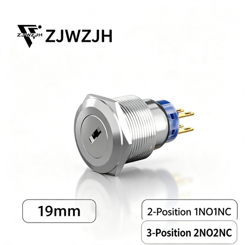 16/19/22mm metal key switch