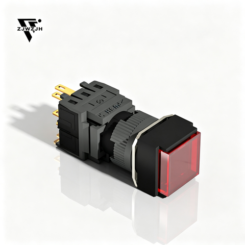 16mm Push Button Switch square head Momentary/Latching F16