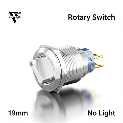 16/19/22mm metal retary switch
