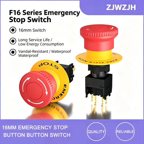 16mm emergency stop swich F16-A11