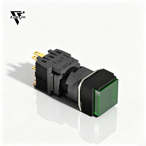 16mm Push Button Switch square head Momentary/Latching F16